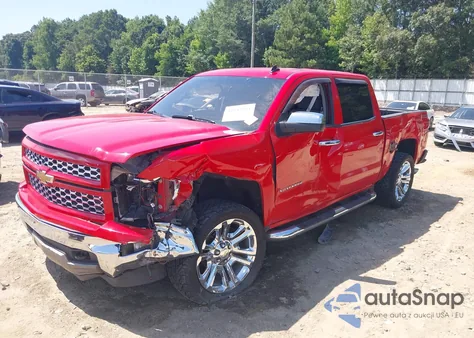 2014 Chevrolet Silverado 1500 2Lt z USA, uszkodzony, nr VIN 3GCUKREC4EG358238